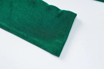 Button Design Sexy 2 Piece Set Autum Square Collar Long Sleeve Crop Top and Side Split Skirts Matching Sets Women Spring Outfits - luxe middelen